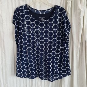 Polka dot blouse